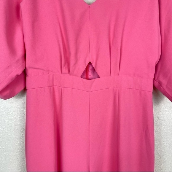 Trina Turk Short Sleeve V-Neck Jumpsuit‎ Size 8 Women - Picture 5 of 14